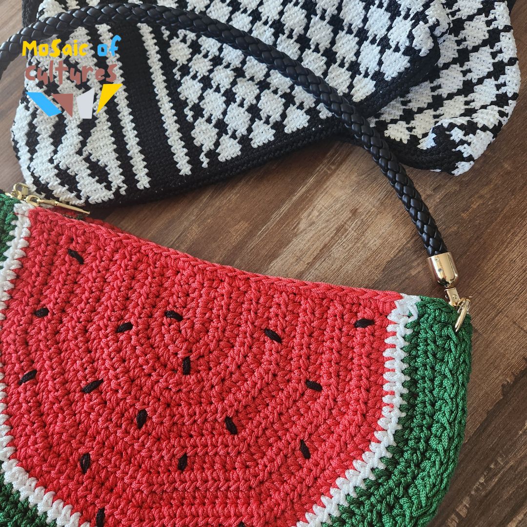 Lali Pali Crochet Watermelon Purse