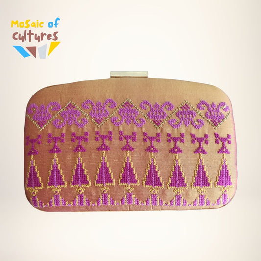 Lali Pali Purple on Silk