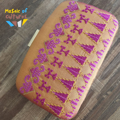 Lali Pali Purple on Silk