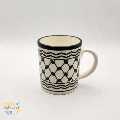 Kufiyyeh Pattern Mug