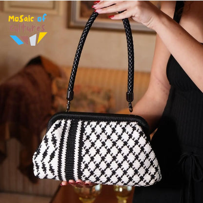 Lali Pali Crochet Kufiyya Purse