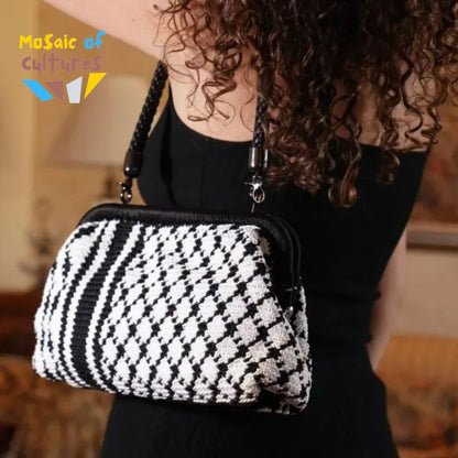Lali Pali Crochet Kufiyya Purse