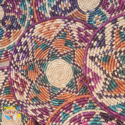 Hand Woven Straw Plates